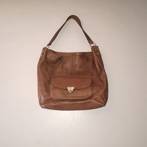 Vintage Used Banana Republic Leather Tote Bag